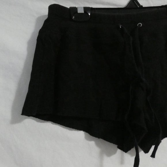 BEBE | small | Made In the USA | Black Sweat Shorts | NWOT - Picture 3 of 9